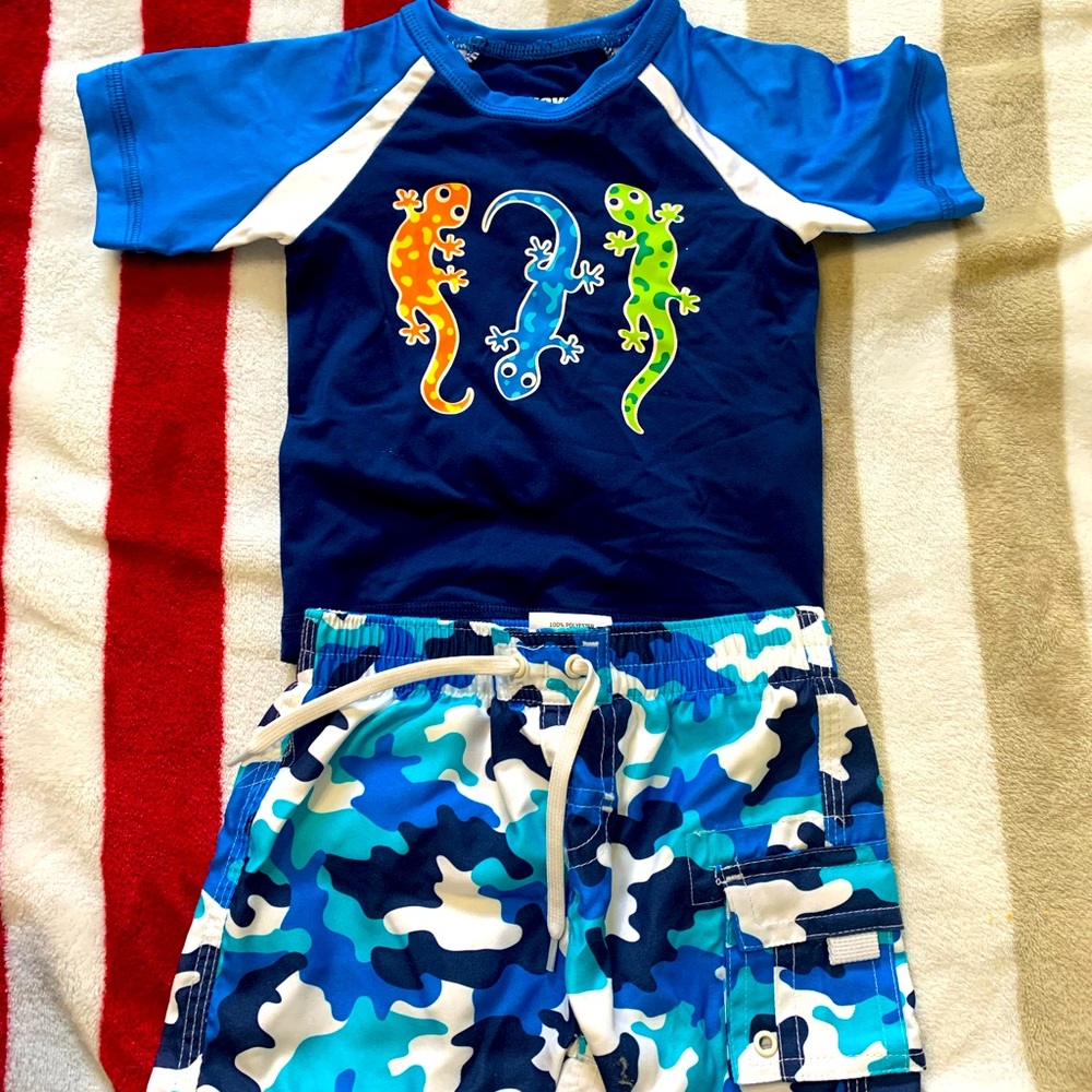 Baby boy swim set 6-9 months